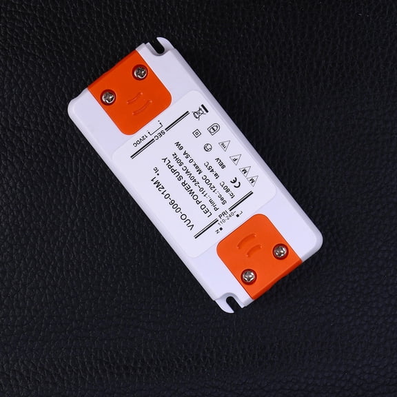 SKISUNO White 12V 6W LED Driver Converter Low Heat Energy-saving 1Set for Outdoor Use