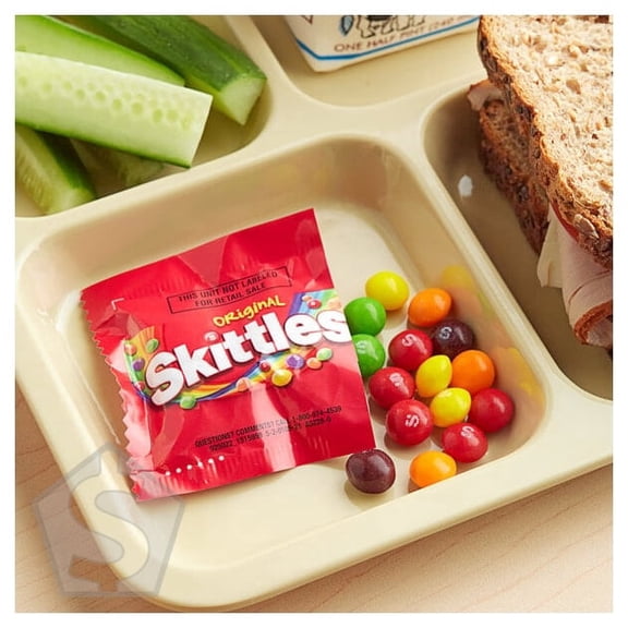 SKITTLES Original Fun Size Fruity Candies Pouch .54 oz. - 22 lb.