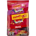 thumbnail image 1 of SKITTLES Original, SKITTLES Wild Berry & STARBURST Original and STARBURST FaveReds Fun Size Chewy Candy Variety Bag, 32.28 Oz Jumbo Pack YU4, 1 of 3