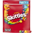 thumbnail image 1 of SKITTLES Original SummerEGSC&nbsp;Chewy Candy, Party Size, 50 Oz Resealable Bulk Candy Bag, 1 of 3