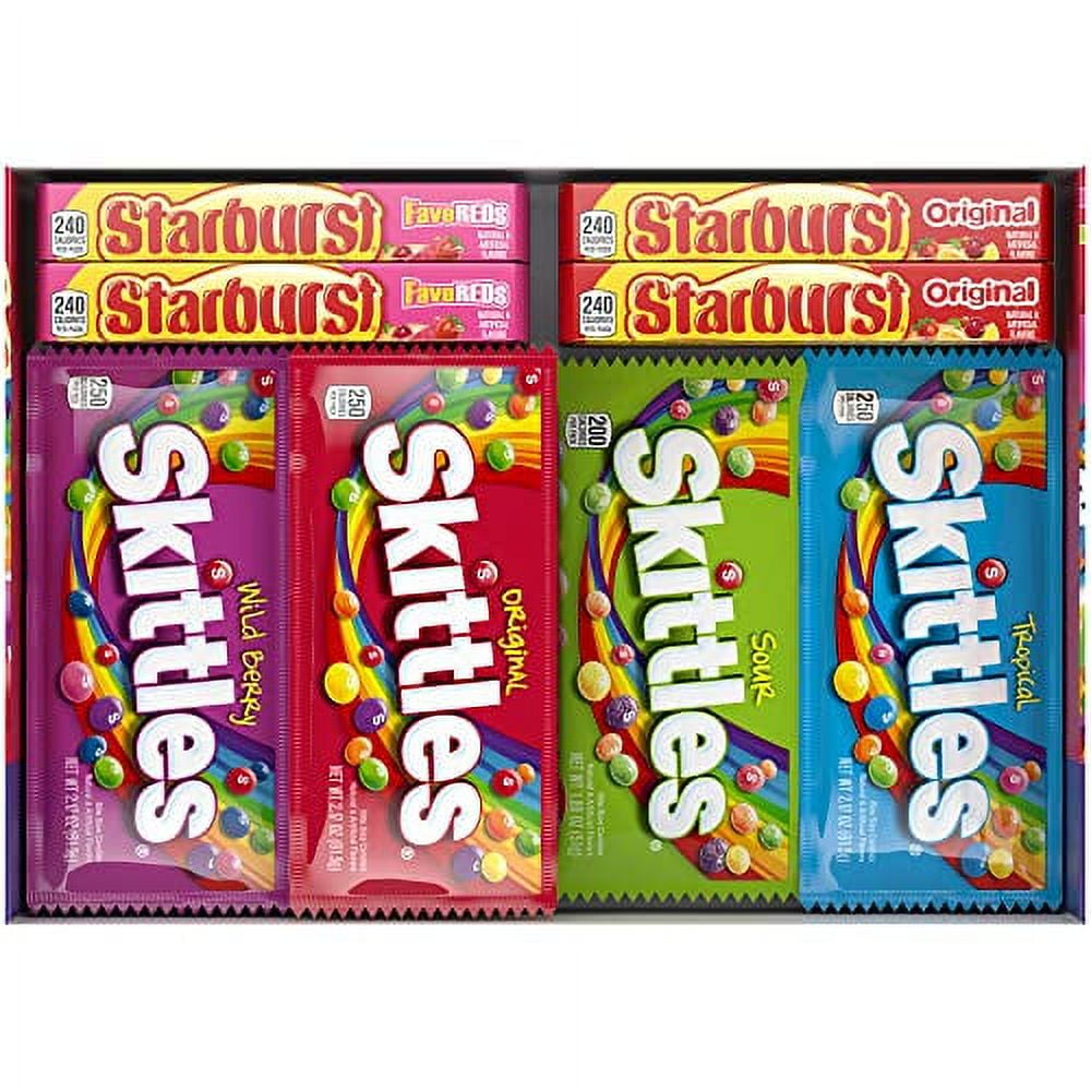 College Valentine's Day Candy Snack Box - 40 Full-Size Variety Gift Basket Care Package 2 thumbnail image