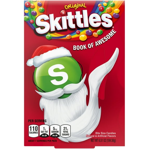 SKITTLES SWEET STORY BOOK CHRISTMAS 6.51 OUNCES
