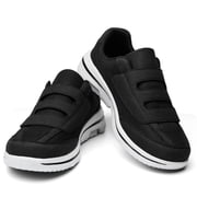 Unisex Adjustable Closure Diabetic Shoes - Extra Wide Width, Slip-On Design for Elderly & Swollen feet, Ideal for Lymphedema & Comfortable Walking
