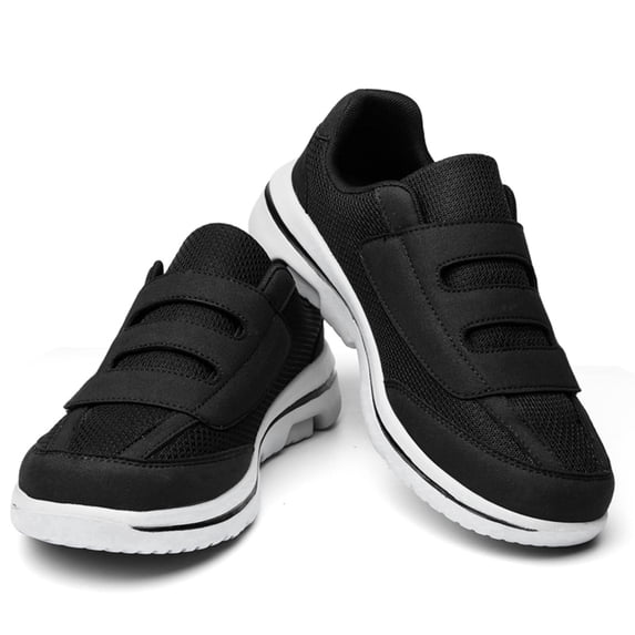 SKIUHS Unisex Adjustable Closure Diabetic Shoes - Extra Wide Width, Slip-On Design for Elderly & Swollen feet, Ideal for Lymphedema & Comfortable Walking