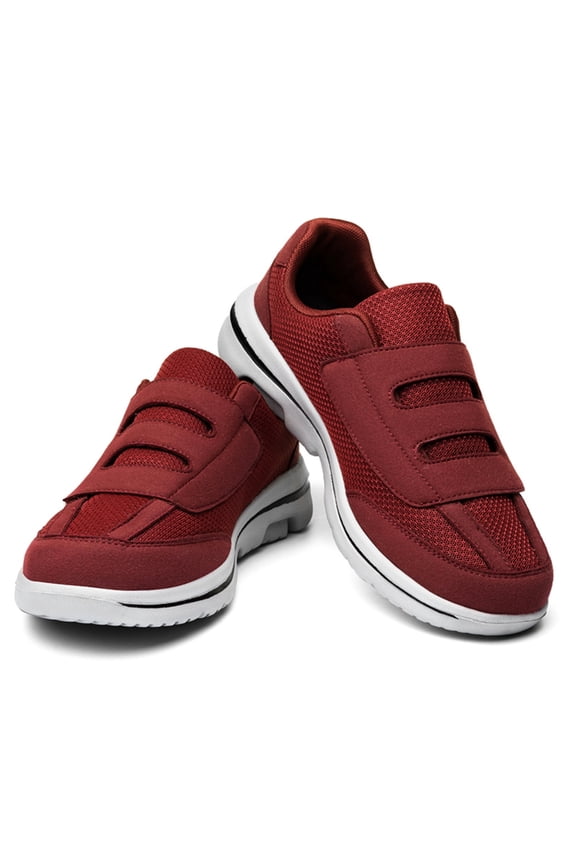 Adjustable Closure Diabetic Shoes - Extra Wide Width, Slip-On Design for Elderly & Swollen Feet, Ideal for Lymphedema & Comfortable Walking