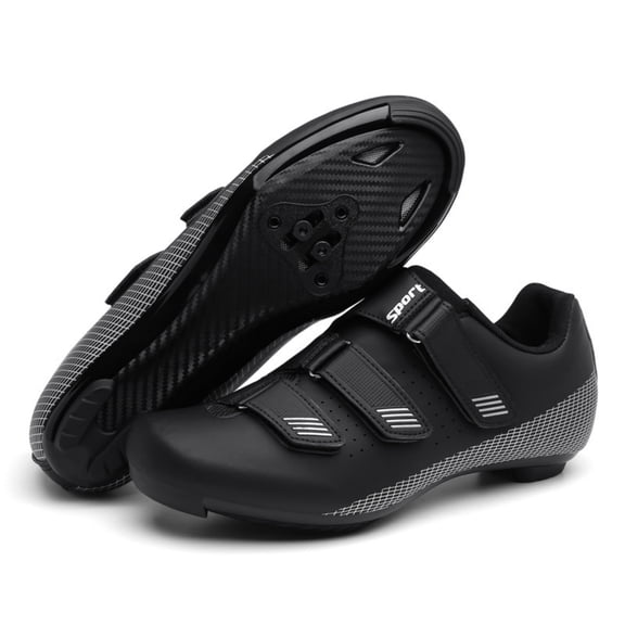 SKIUHS Men & Women Clipless Cycling Shoes, Mountain & Road Bike Compatible, Durable Stiff Sole with Secure Adjustable Straps, Breathable for MTB & Road Cycling