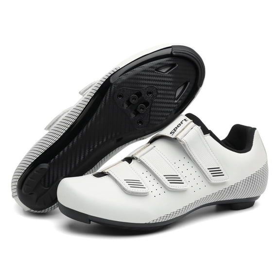 SKIUHS Men & Women Clipless Cycling Shoes, Mountain & Road Bike Compatible, Durable Stiff Sole with Secure Adjustable Straps, Breathable for MTB & Road Cycling