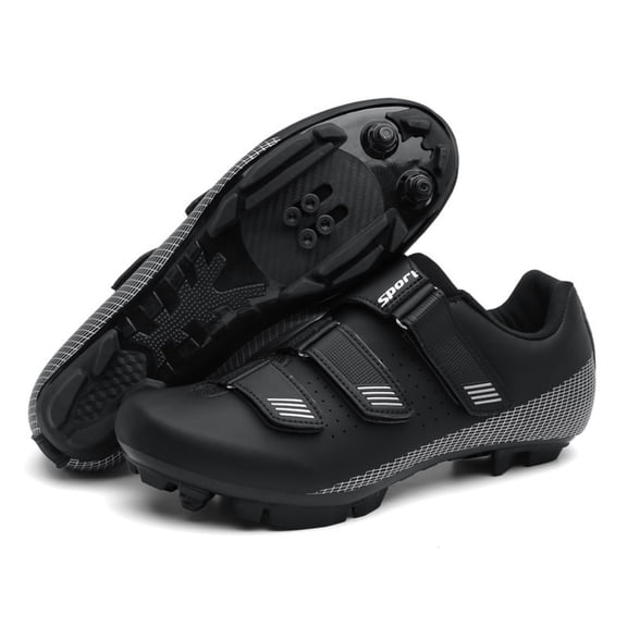 SKIUHS Men & Women Clipless Cycling Shoes, Mountain & Road Bike Compatible, Durable Stiff Sole with Secure Adjustable Straps, Breathable for MTB & Road Cycling