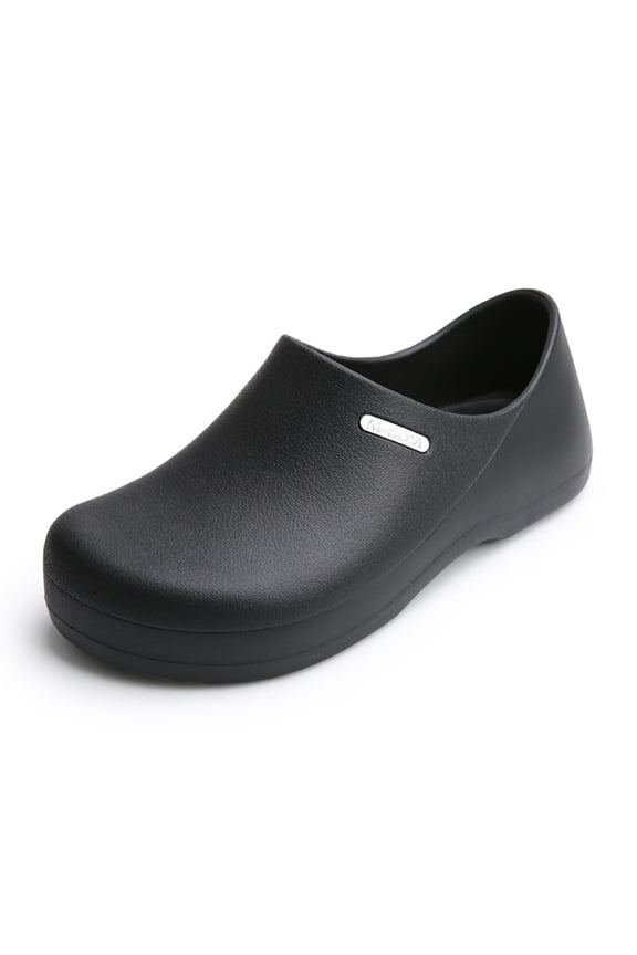 Men & Women Non Slip Chef Clogs – Waterproof Oil Resistant Slip On Work Shoes with Arch Support for Kitchen & Food Service