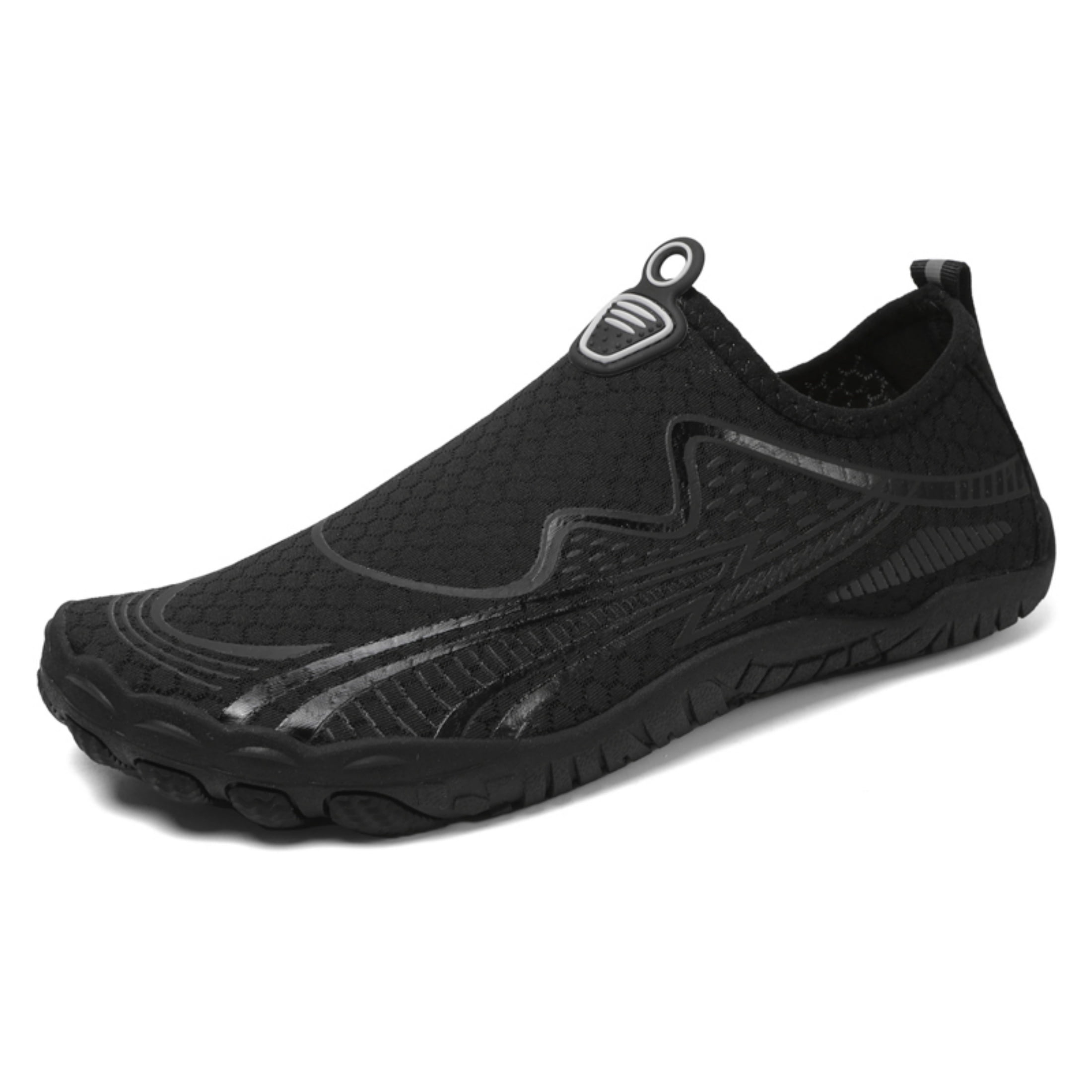 SKIUHS Men & Women's Lightweight Slip-On Water Shoes – Breathable Mesh Quick Dry Non-Slip Barefoot Aqua Shoes for Beach, Snorkeling, Surfing, Swimming & Hiking