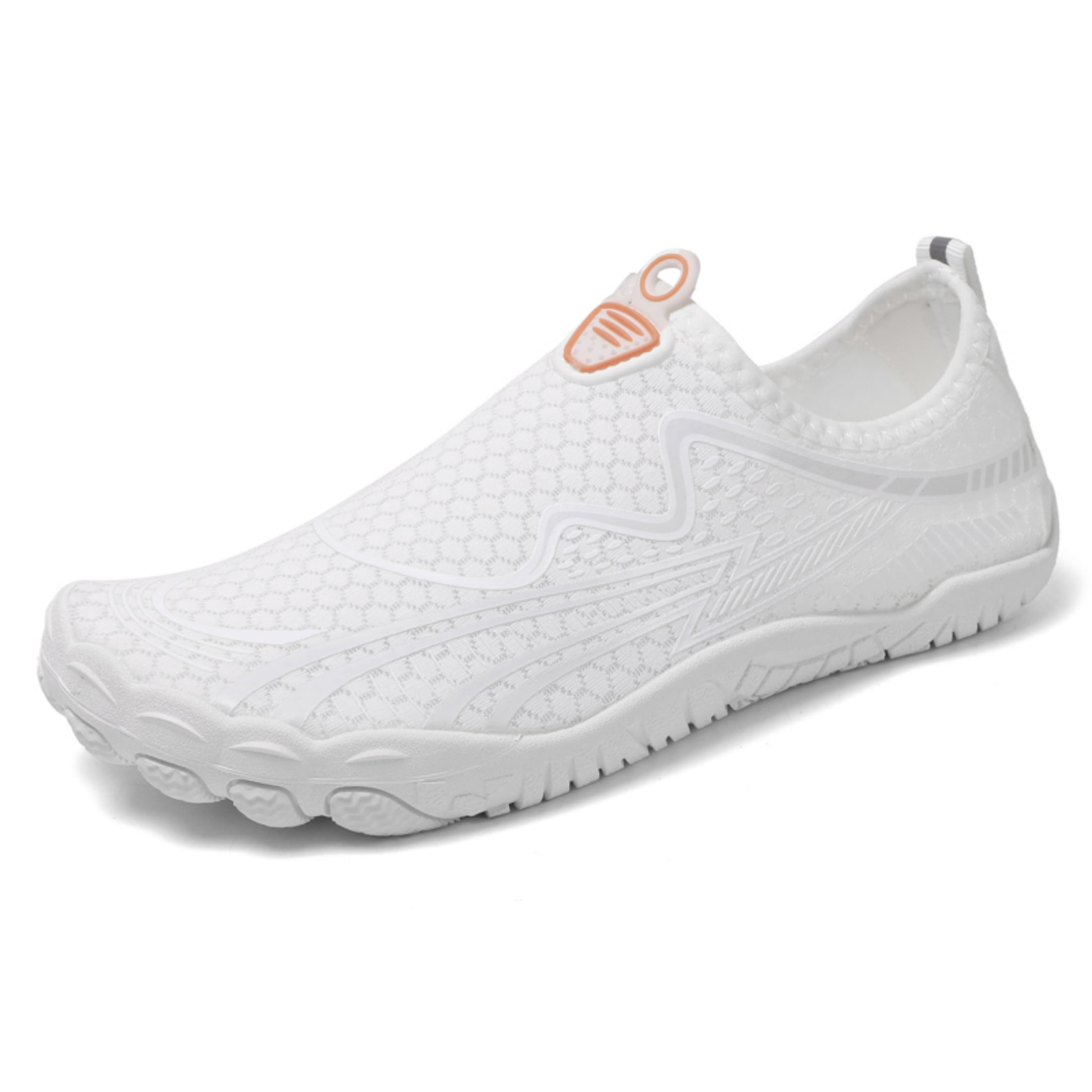 SKIUHS Men & Women's Lightweight Slip-On Water Shoes – Breathable Mesh Quick Dry Non-Slip Barefoot Aqua Shoes for Beach, Snorkeling, Surfing, Swimming & Hiking