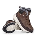 thumbnail image 1 of SKIUHS Men's Brown Winter Snow Boots – Warm-Lined, Waterproof & Anti-Slip for Outdoor Comfort, 1 of 8