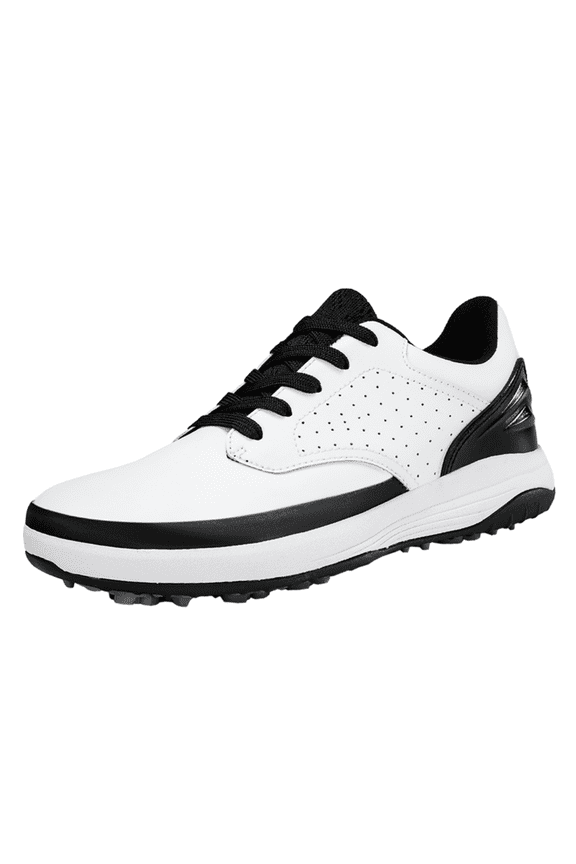 Men's Golf Shoes – Spiked Sole for Traction, Breathable Water-Resistant Upper & Comfort for On-Course Play