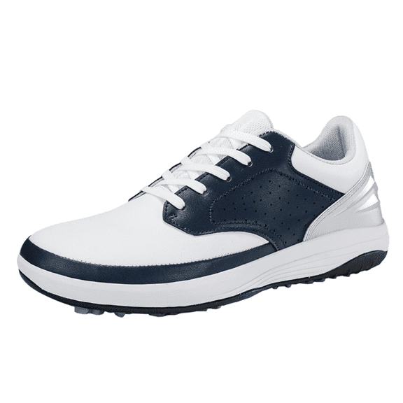 SKIUHS Men's Golf Shoes – Spiked Sole for Traction, Breathable Water-Resistant Upper & Comfort for On-Course Play