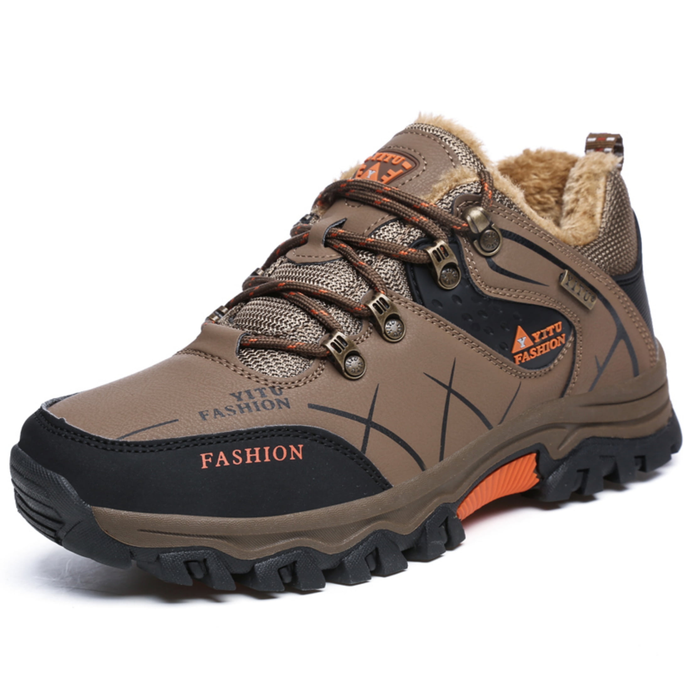 SKIUHS Men's Hiking Shoes – Insulated & Breathable All-Terrain Options, Non-Slip Waterproof Outdoor Trail Shoes