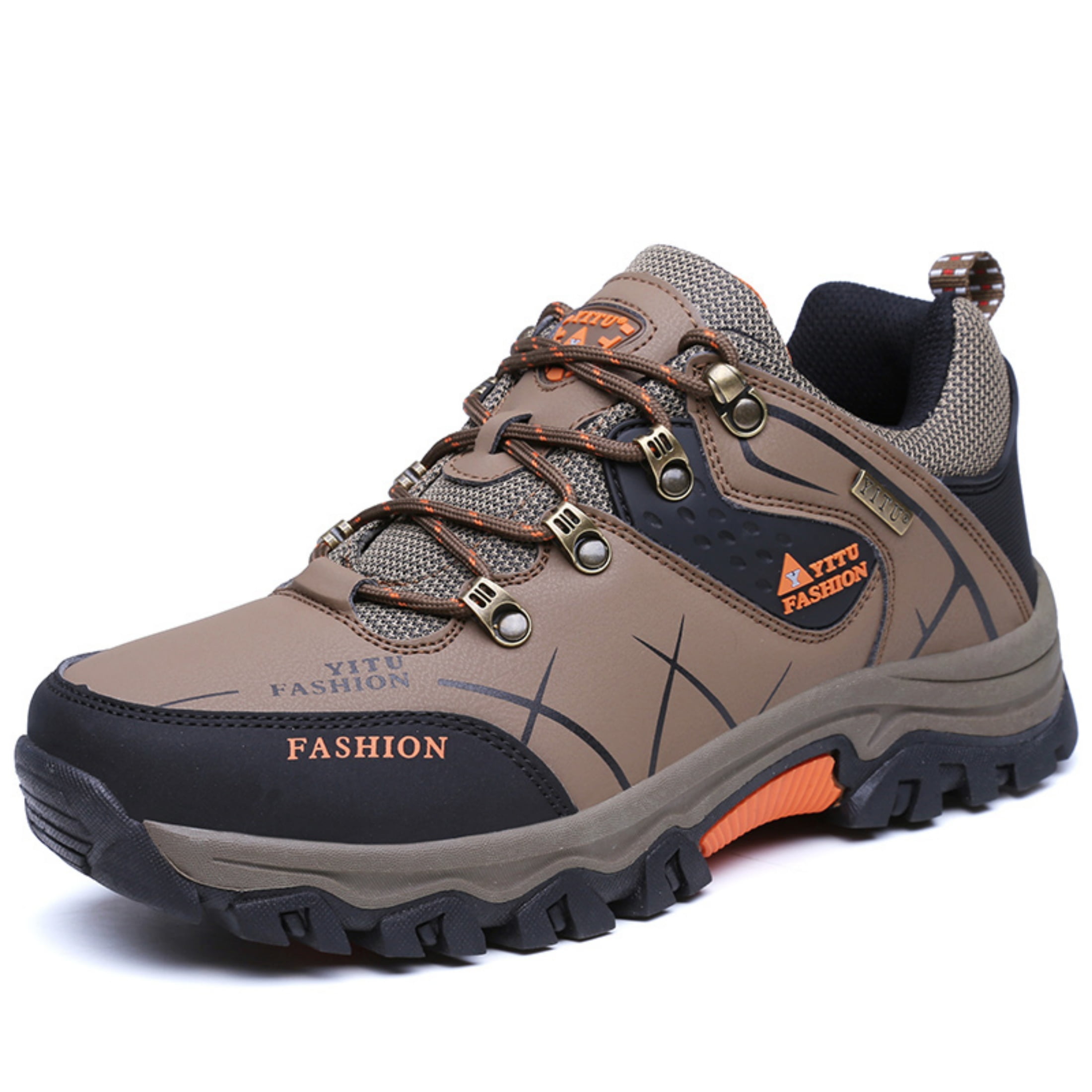 SKIUHS Men's Hiking Shoes – Insulated & Breathable All-Terrain Options, Non-Slip Waterproof Outdoor Trail Shoes