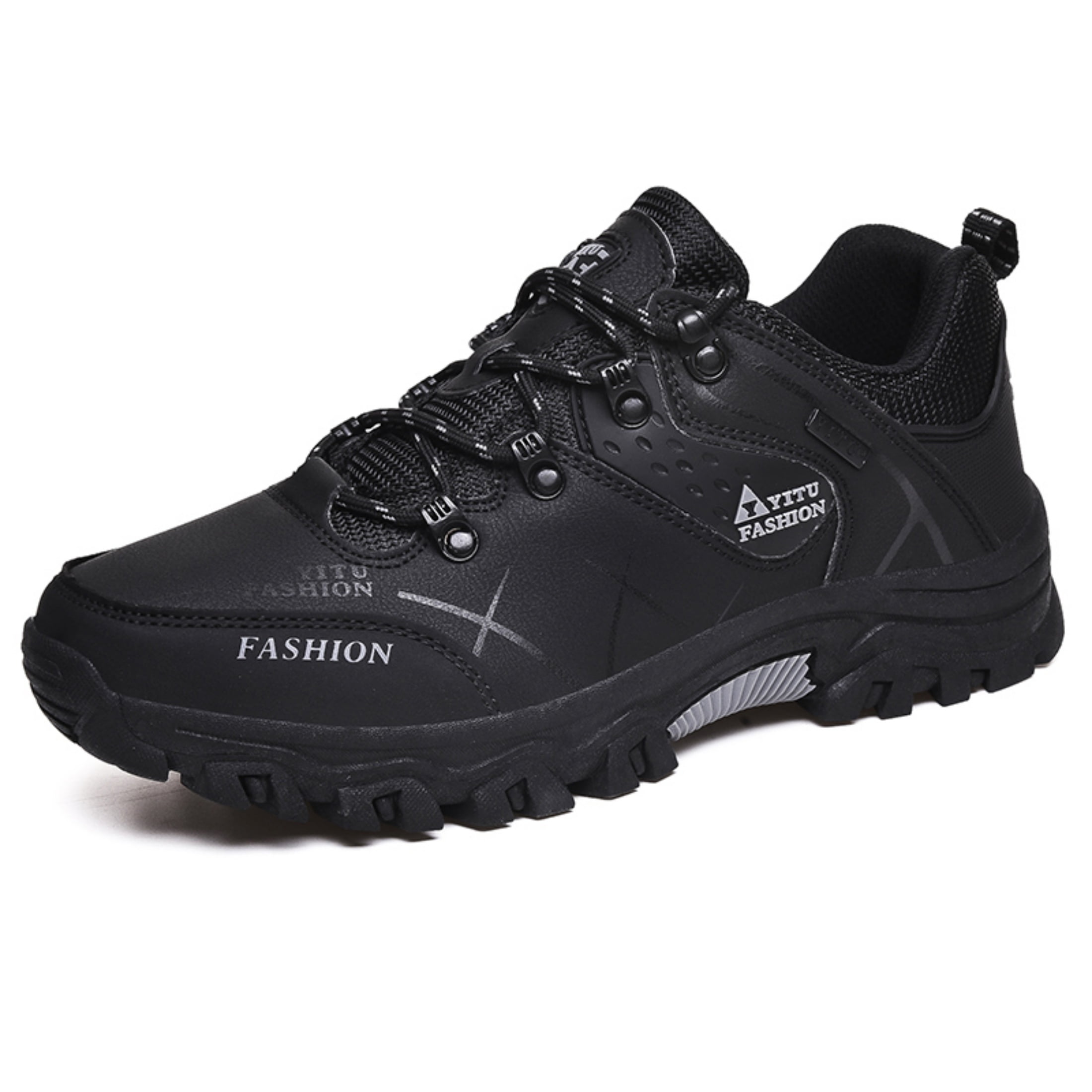 SKIUHS Men's Hiking Shoes – Insulated & Breathable All-Terrain Options, Non-Slip Waterproof Outdoor Trail Shoes