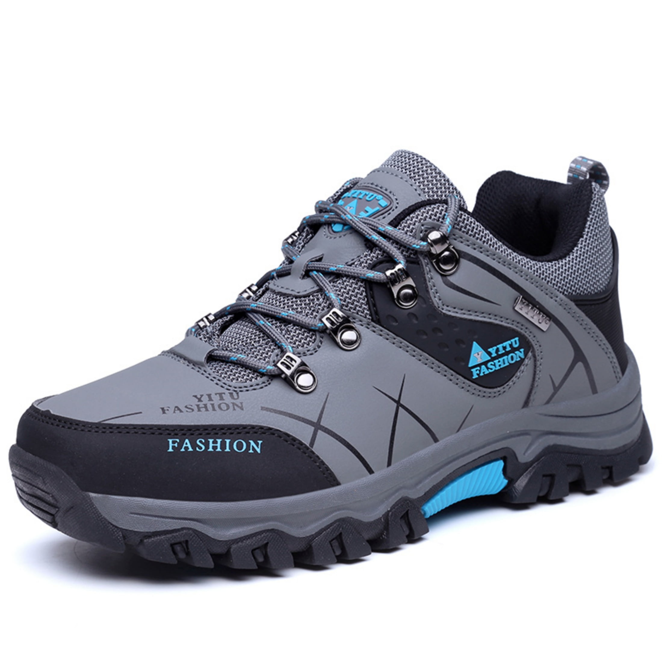 SKIUHS Men's Hiking Shoes – Insulated & Breathable All-Terrain Options, Non-Slip Waterproof Outdoor Trail Shoes