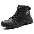 thumbnail image 1 of SKIUHS Men's Safety Steel Toe Work Boots – Lace-Up Ankle, Industrial Construction Boots with Rugged Safety Design, 1 of 7