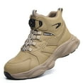 thumbnail image 1 of SKIUHS Men's Safety Steel Toe Work Boots – Warm Lined, Quick-Lace Ankle, Industrial Construction Boots with Safety Fashion Design, 1 of 6