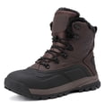 thumbnail image 1 of SKIUHS Men's Snow Boots Warm Insulated Faux Fur Waterproof Winter Shoes, 1 of 6