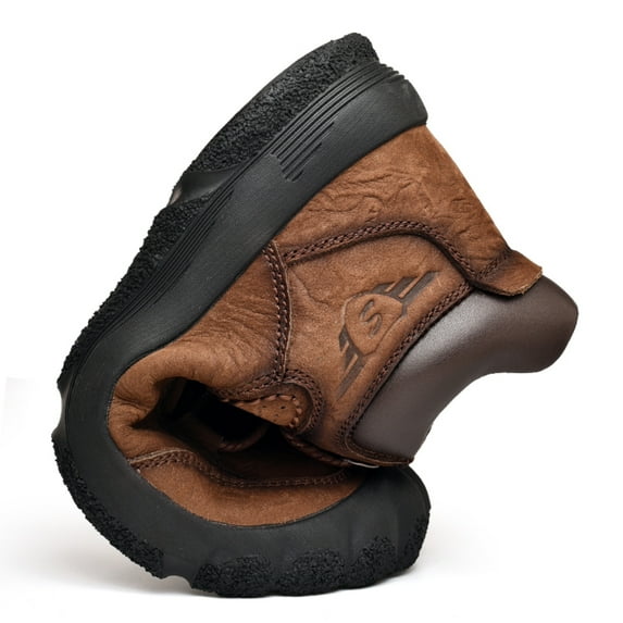 SKIUHS Men's Waterproof Hiking Shoes Outdoor Comfortable Trekking Shoe Lightweight Working Sneaker