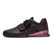 SKIUHS Mens Weightlifting Shoes  Dual Adjustable Straps & Structured Heel for Powerlifting & Gym Performance
