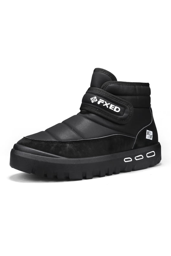 Snow Boots Winter Shoes Slip On Boots for men Waterproof Booties Comfortable Outdoor Anti Slip Shoes