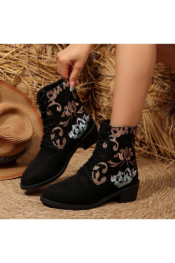 Winter Boots Fashion Snow Boots for Women Warm Cozy Boots with Fleece Lined Thick Flatform Warm Boots Office Outdoor Avtivities Cold Weather Footwear