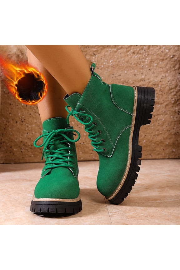 Women's Moto Boots Cowgirl Boots Lace Up Ankle Moto Boots Waterproof Shoes Wide Width Available Women’s Work Boot Suitable Match Dresses Jeans Fashion Boots