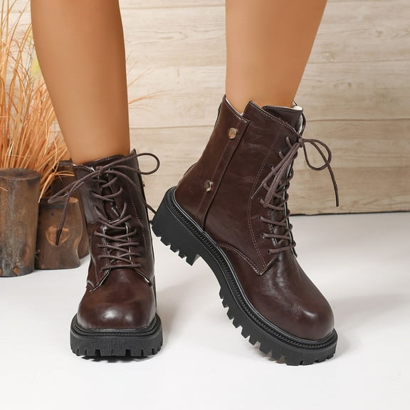 SKIYLEVZ Women's Snow Boots Warm Winter Fashion Boots Breathable Thermal Boots with Fleece Lined Thick Soft Sole Flatform Cold Weather Daily Outfit Party Club Footwear