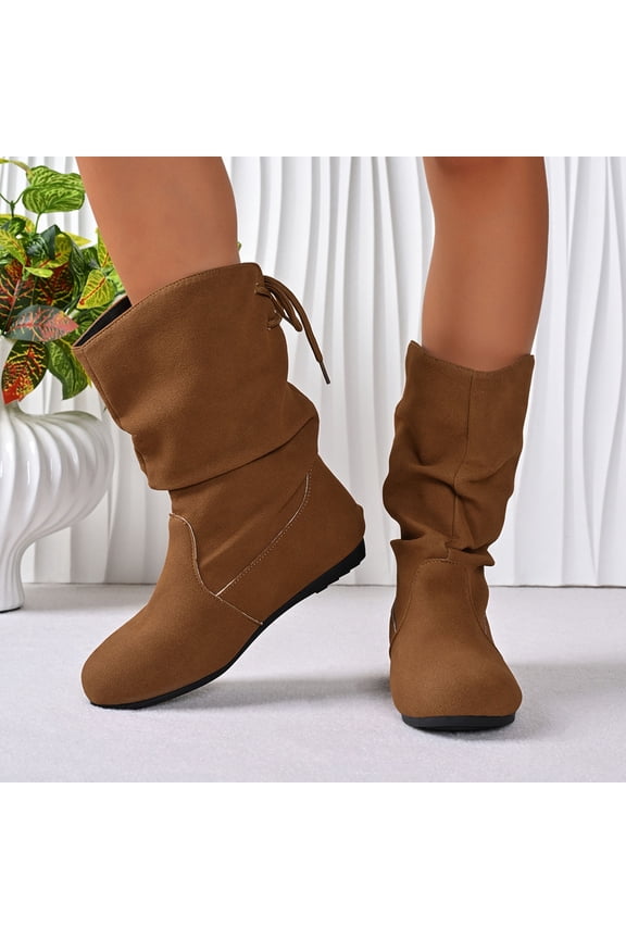 Women's Snow Boots Warm Winter Fashion Boots Warm Cozy Boots with Fleece Lined Thick Flatform Warm Boots Cold Weather Daily Outfit Party Club Footwear