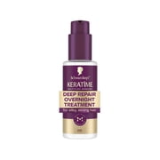 Schwarzkopf KERATIME Deep Repair Overnight Treatment for Damaged, Dry Hair, 3.4 fl oz