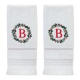 thumbnail image 1 of SKL HOME WREATH MONOGRAM B 2 PIECE HAND TOWEL SET, 1 of 1