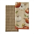 thumbnail image 1 of SKL Home Autumn Pumpkins 2 Piece Kitchen Towel Set, 1 of 8