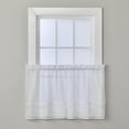 thumbnail image 1 of SKL Home Daisy Lace Tier Curtain Pair, White, 56x36, 1 of 5
