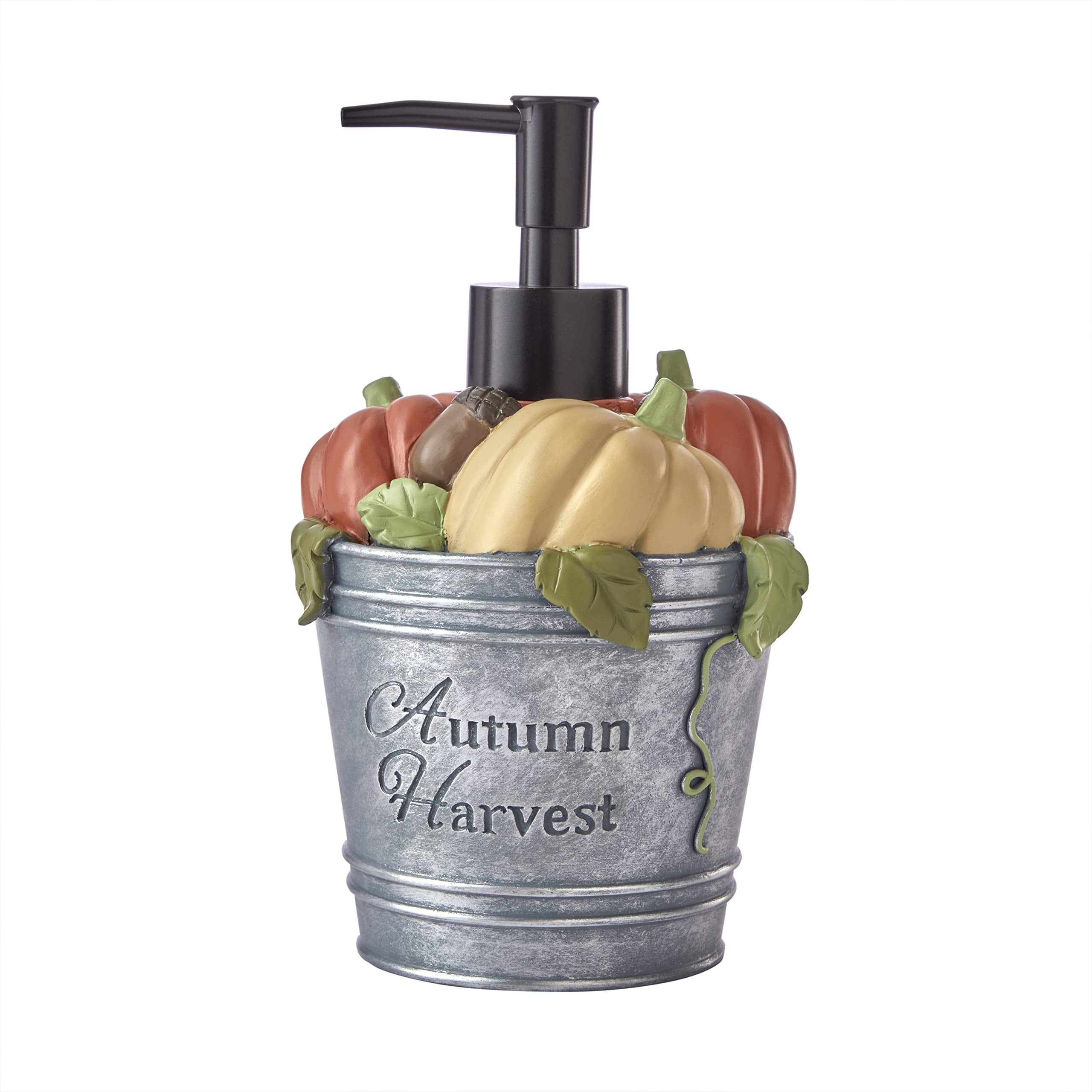 Autumn Harvest Multicolor Pumpkin Soap and Lotion Dispenser