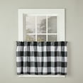 thumbnail image 1 of SKL Home Grandin 36 Inch Tier Pair, Black/White, 1 of 4