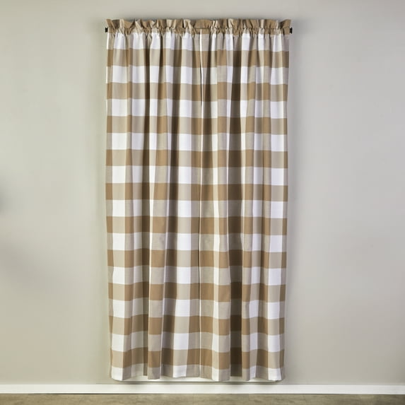 SKL Home Grandin 63 Inch Panel, Tan/White
