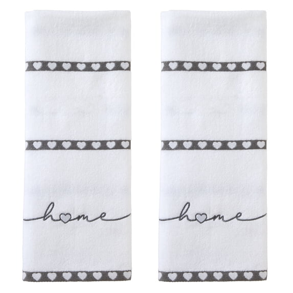 SKL Home Heart in Home 2 Piece Hand Towel