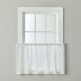 thumbnail image 1 of SKL Home Isabella Lace Tier Curtain Pair, White, 56x24, 1 of 5