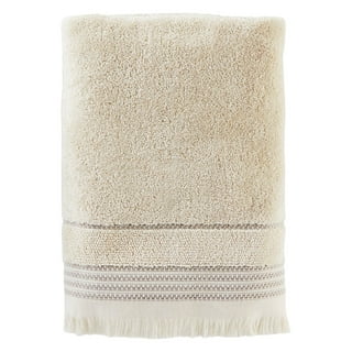 SKL Home Casual Monogram Letter X Bath Towel, white, cotton W453800080X103  - The Home Depot