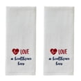 thumbnail image 1 of SKL Home Love a Healthcare Hero 2 Piece Hand Towel Set, White, 1 of 5