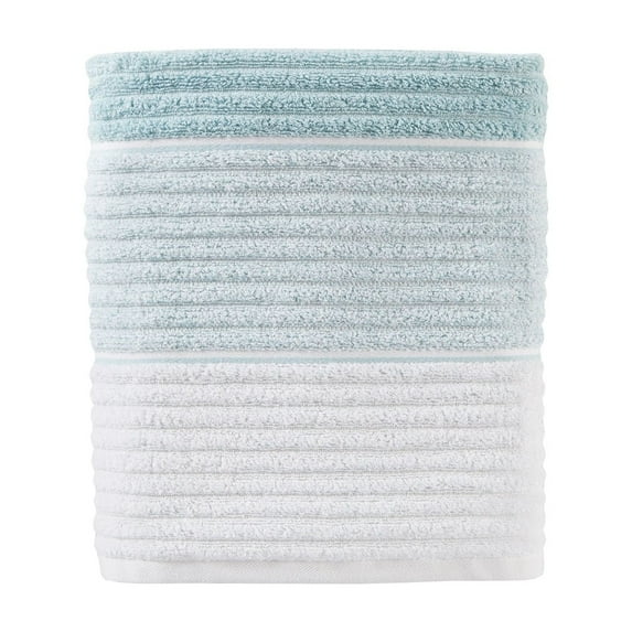 SKL Home Planet Ombre Bath Towel, Aqua, 28" x 54"