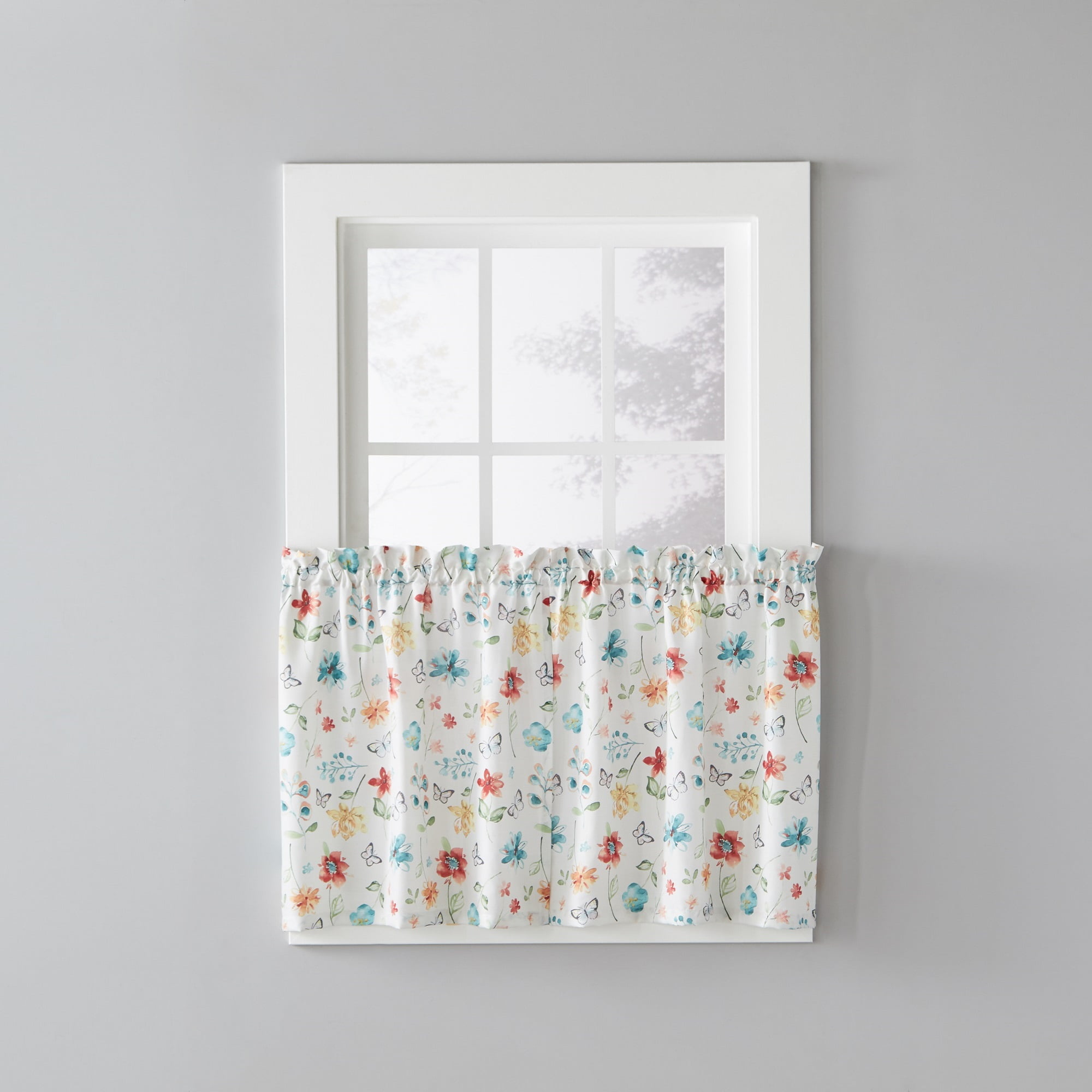 SKL Home Floral Dance Window Curtain Tier Pair
