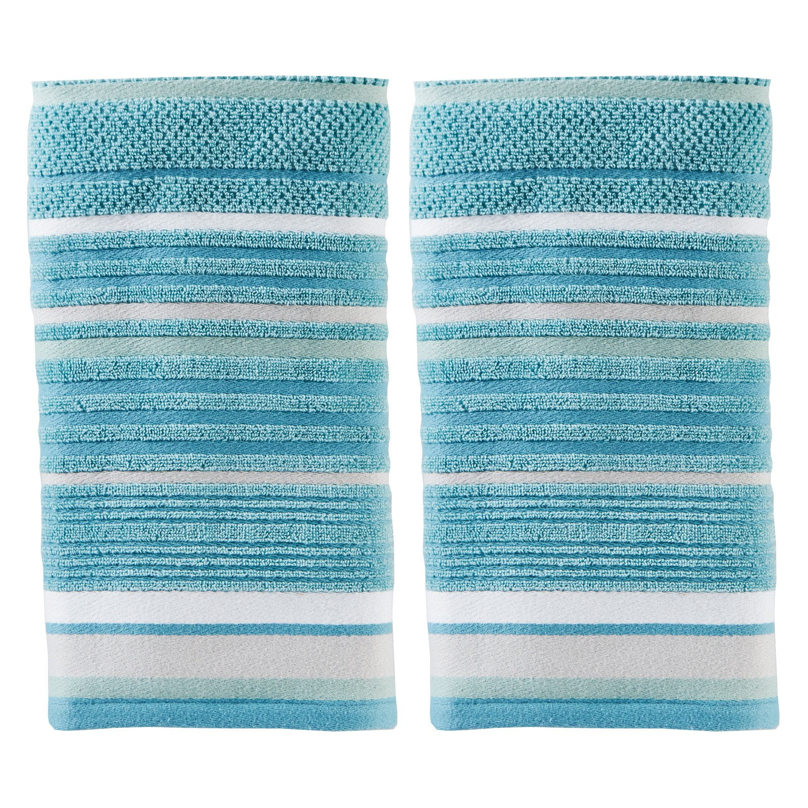 Tommy Bahama Solana Stripe 2 Bath & Towels & 2 Hand Towels & 4 Wash Cloths  Blue