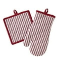 thumbnail image 1 of SKL Home Snowflake Winter Oven Mitt & Pot Holder Set, 1 of 5