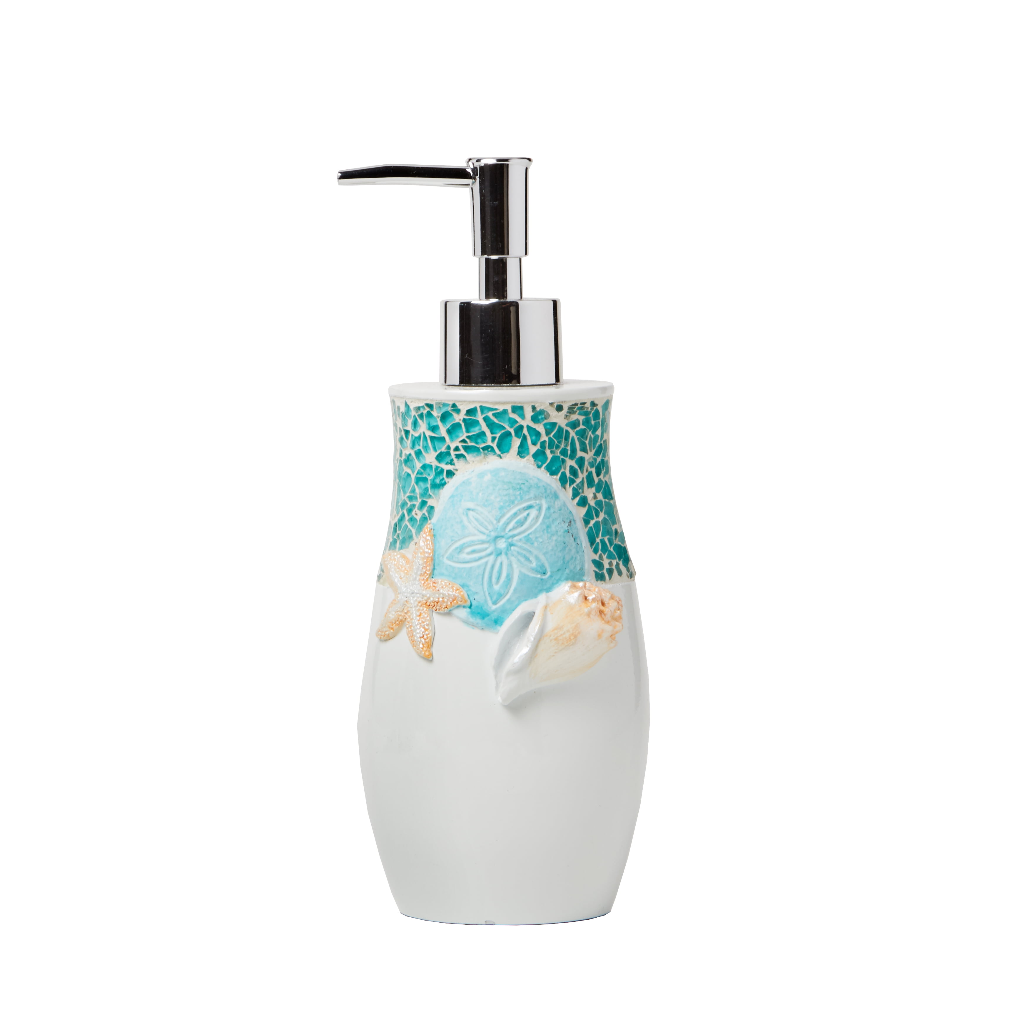 SKL Home South Seas Lotion/Soap dispenser, Turquois, 10.5 oz.