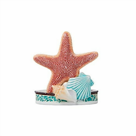 SKL Home South Seas Resin Toothbrush Holder, Turquois