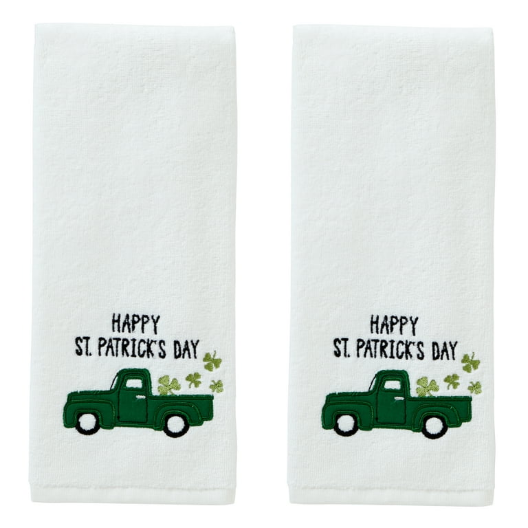 St patrick's day hand towels hotsell